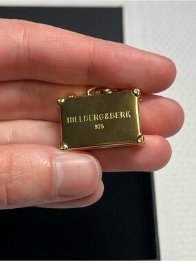 New Hillberg and Berk “ciao” luggage pendant